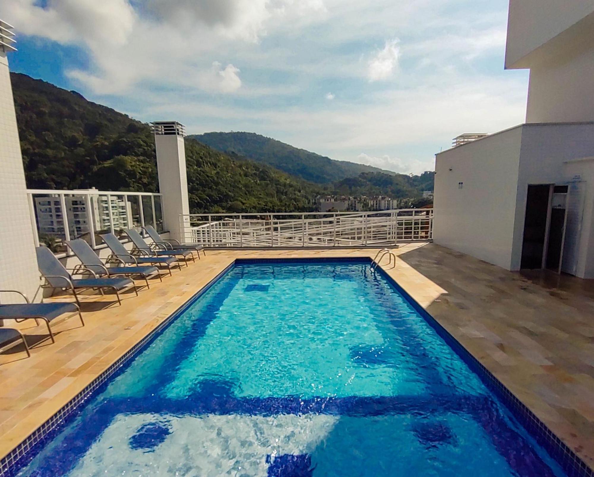 300m Toninhas - Vista A Serra Do Mar Apartamento